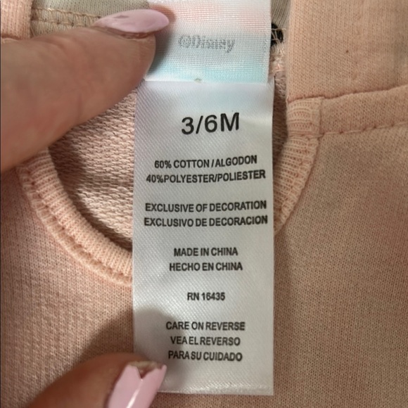 Set of two 3/6 month baby girl pullovers - Picture 6 of 11